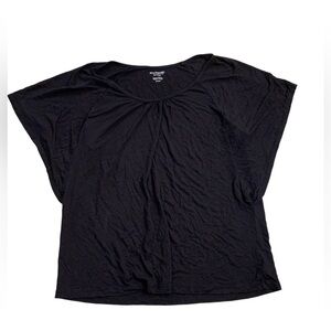 Motherhood | Black Size Large Maternity Nursing Top Tee L